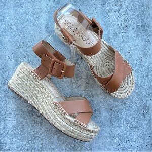Sole Society Audrinah Platform Espadrille Sandals